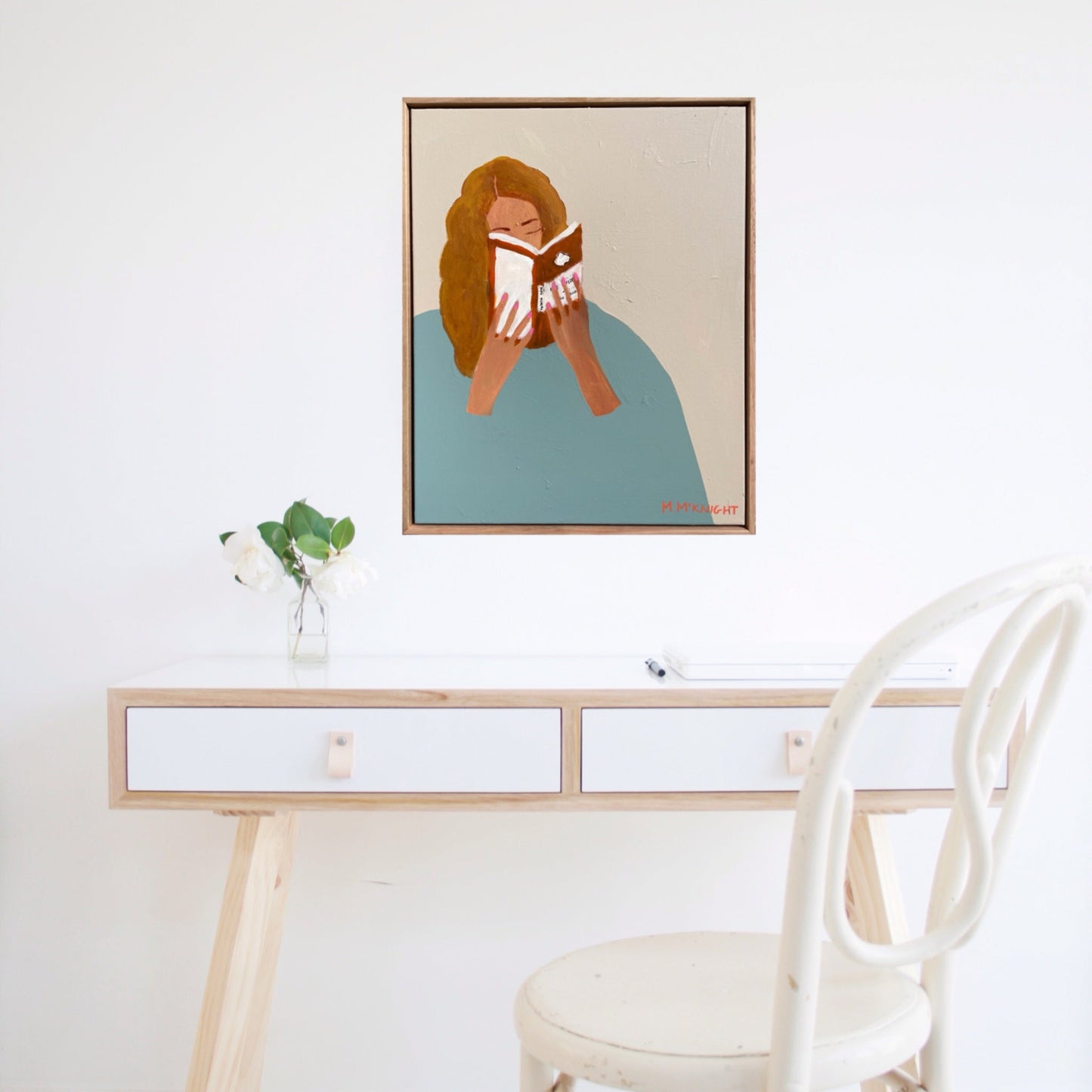 Blue Sisters - Original Art - Gold Coast Gallery Of ArtMarnie Mcknight
