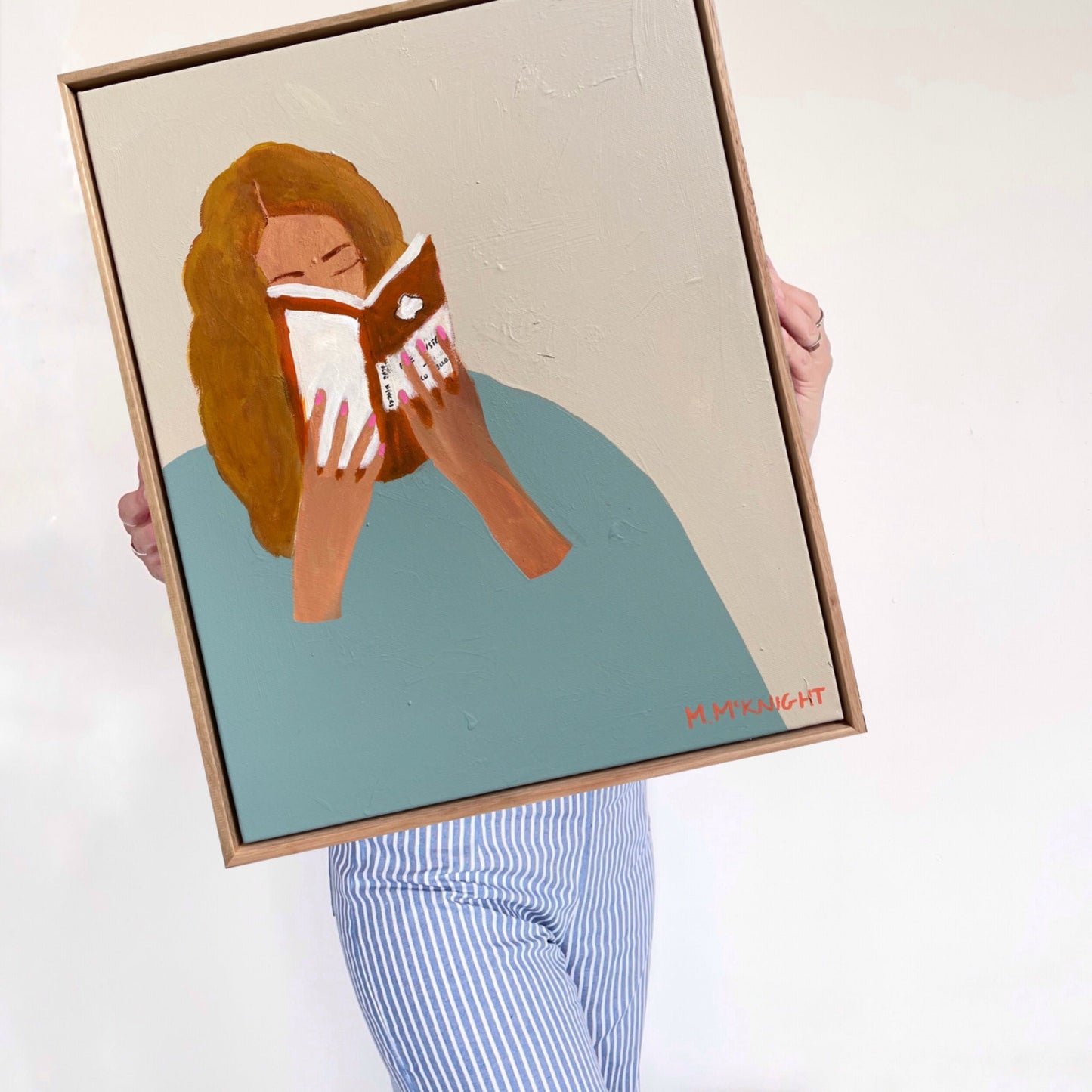 Blue Sisters - Original Art - Gold Coast Gallery Of ArtMarnie Mcknight
