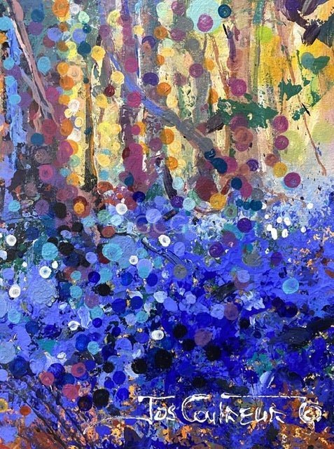 Bluebell Forest - Original Art - Gold Coast Gallery Of ArtJos Coufreur