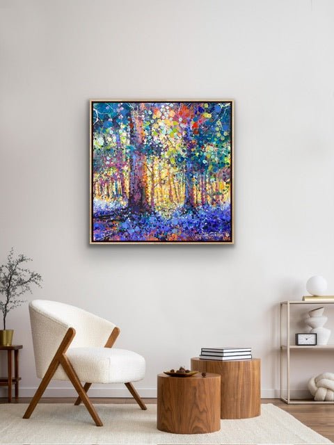 Bluebell Forest - Original Art - Gold Coast Gallery Of ArtJos Coufreur