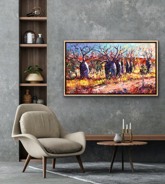 Boab Trees 38 - Original Art - Gold Coast Gallery Of ArtJos Coufreur