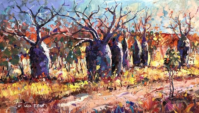 Boab Trees 38 - Original Art - Gold Coast Gallery Of ArtJos Coufreur