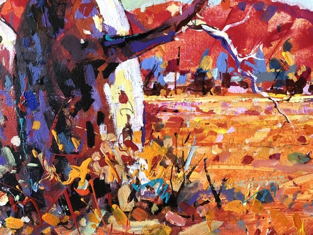 Boab Trees 39 - Original Art - Gold Coast Gallery Of ArtJos Coufreur