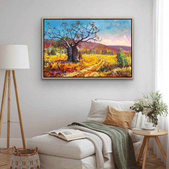 Boab Trees 41 - Original Art - Gold Coast Gallery Of ArtJos Coufreur