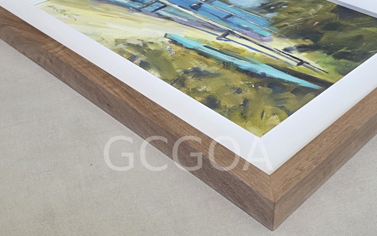Boatshed On The River - Gold Coast Gallery Of ArtJohn G Pearson