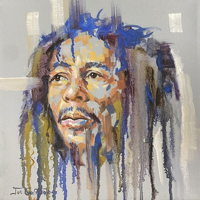 Bob Marley 6 - Original Art - Gold Coast Gallery Of ArtJos Coufreur
