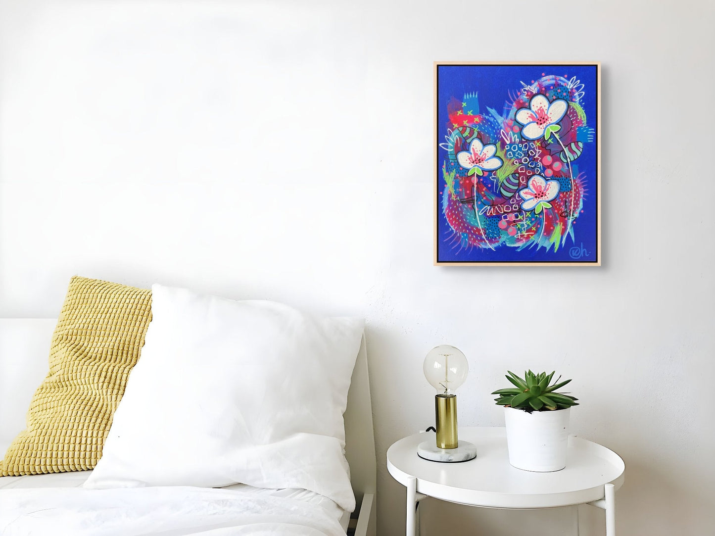 Bold and Blue - Gold Coast Gallery Of ArtKat Handley