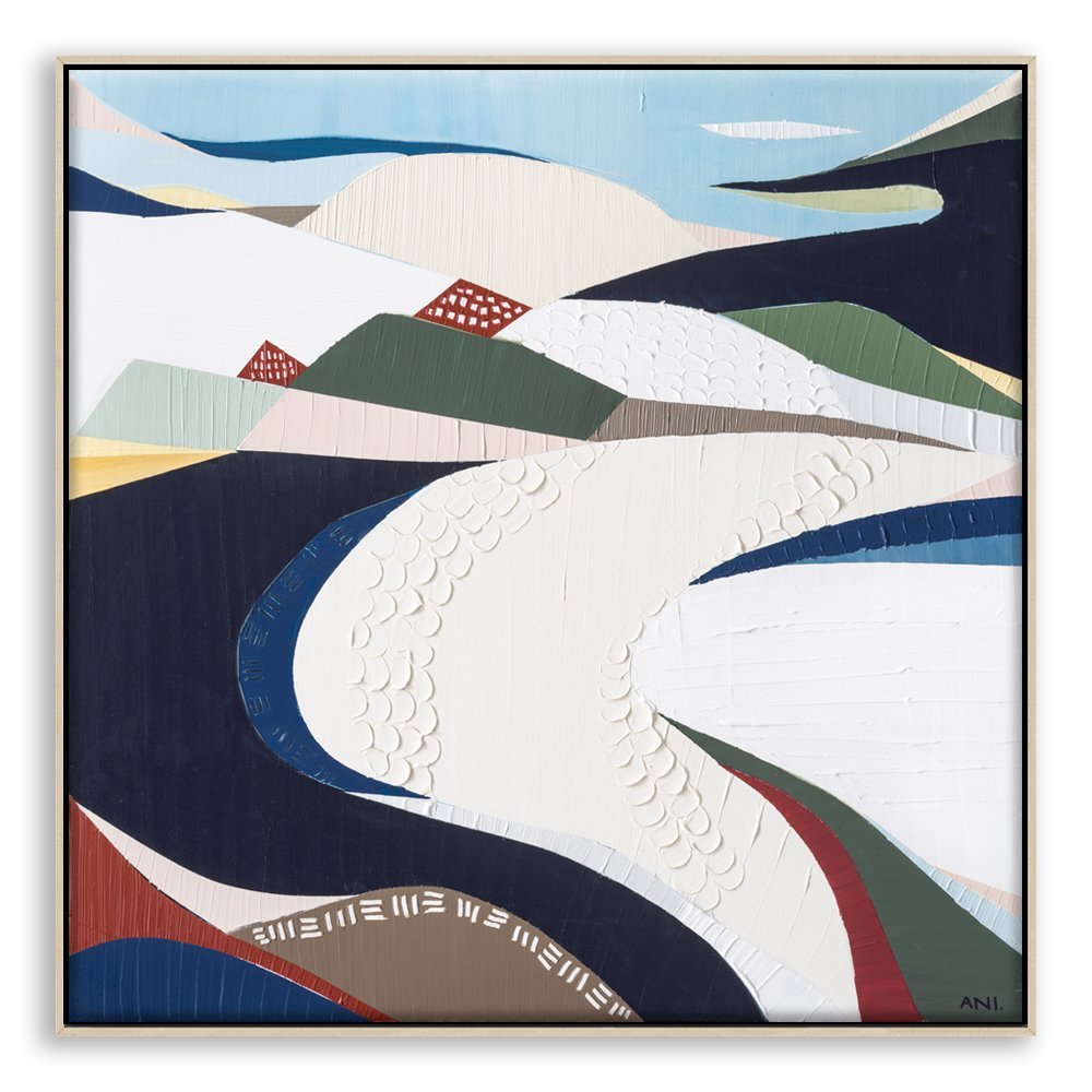 Bondi Beach – Original Abstract Painting by Ani Ipradjian - Gold Coast Gallery Of ArtAni Ipradjian