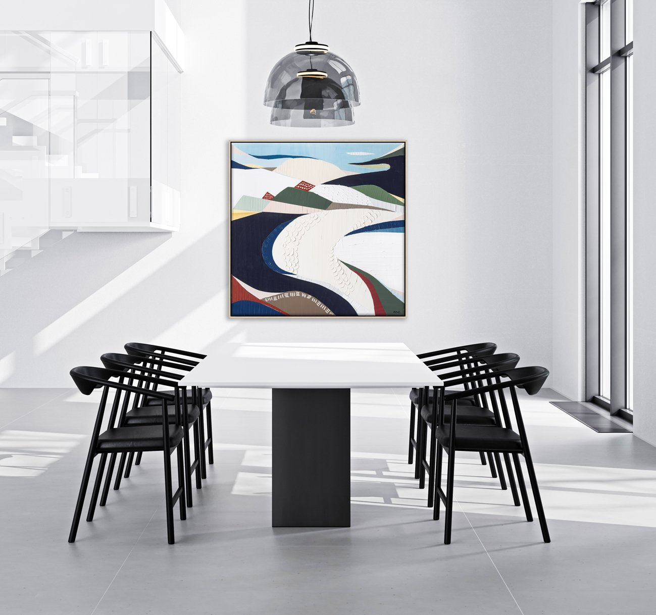 Bondi Beach – Original Abstract Painting by Ani Ipradjian - Gold Coast Gallery Of ArtAni Ipradjian