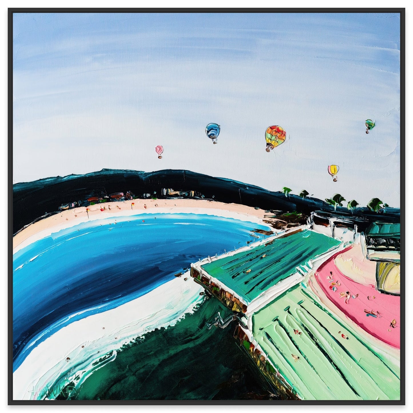 Bondi Summer - Fine Art Print - Gold Coast Gallery Of ArtAngela Hawkey