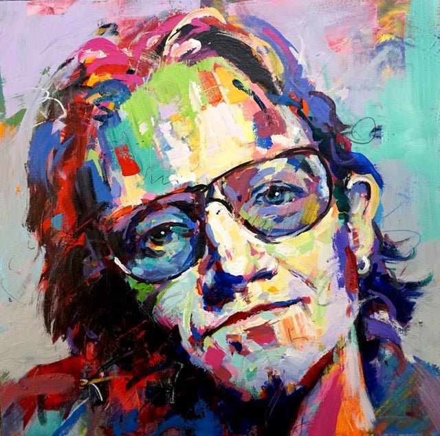 Bono 2 - Original Art - Gold Coast Gallery Of ArtJos Coufreur