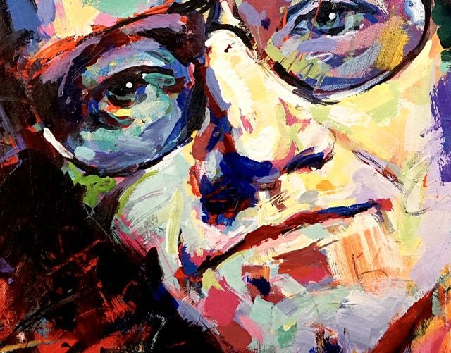 Bono 2 - Original Art - Gold Coast Gallery Of ArtJos Coufreur