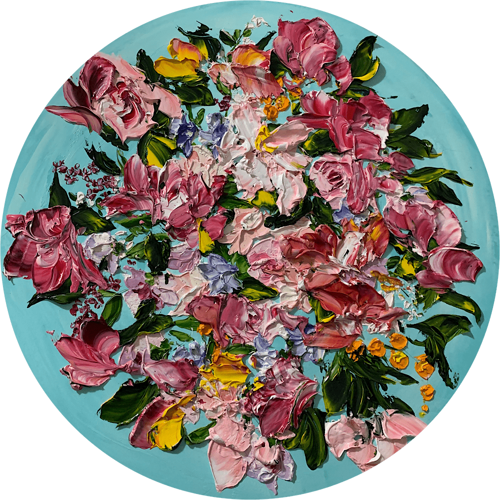 Bouquet for you - Original Art - Gold Coast Gallery Of ArtAnjana Rai