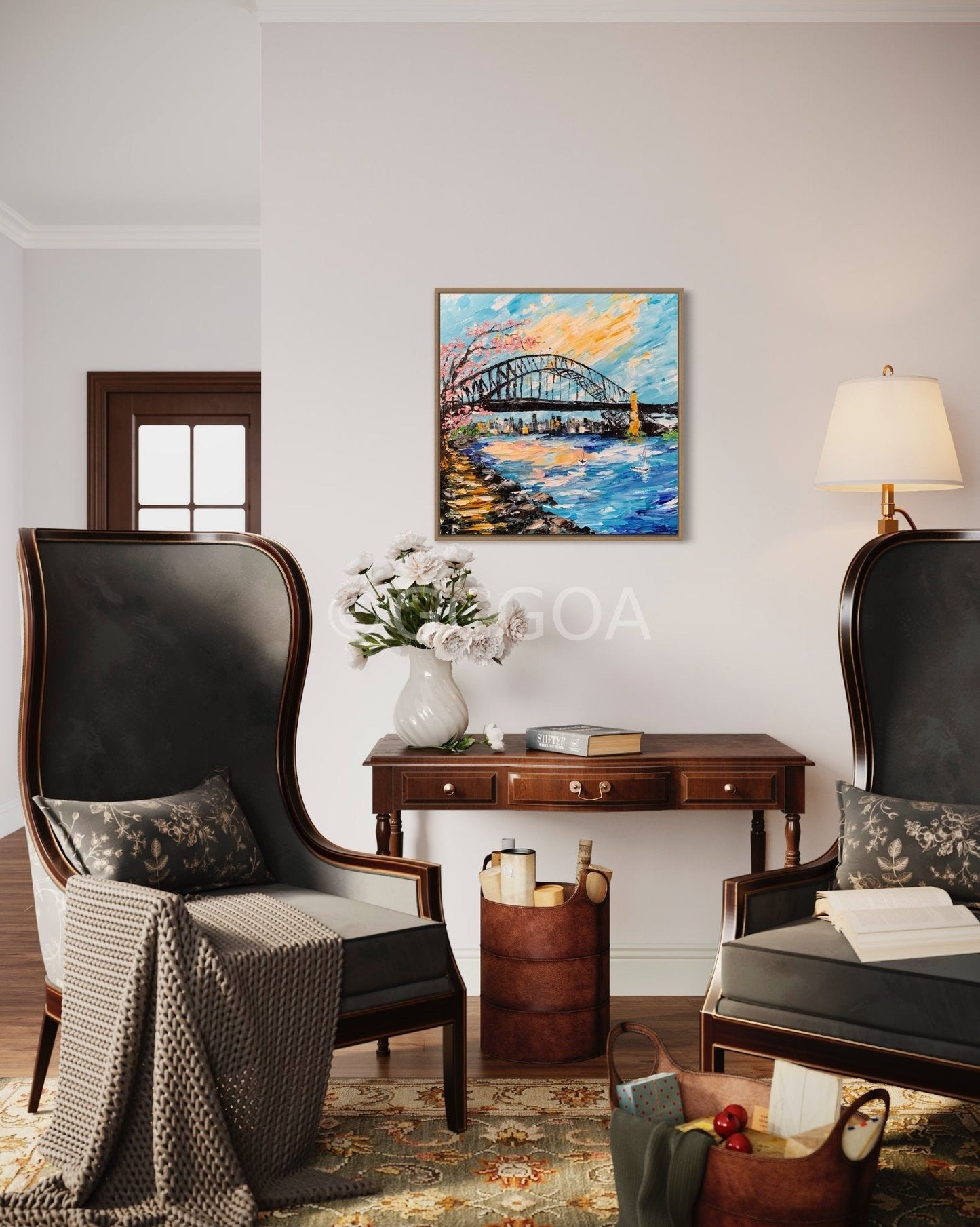 Bridging the gap - Original Art - Gold Coast Gallery Of ArtAnjana Rai