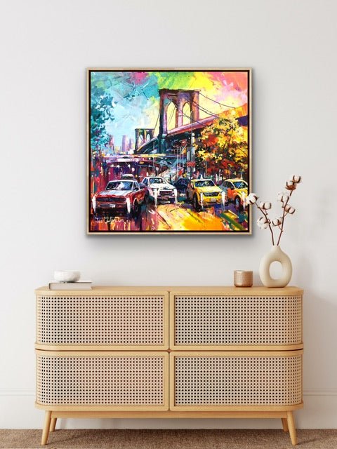 Brooklyn Bridge - Original Art - Gold Coast Gallery Of ArtJos Coufreur