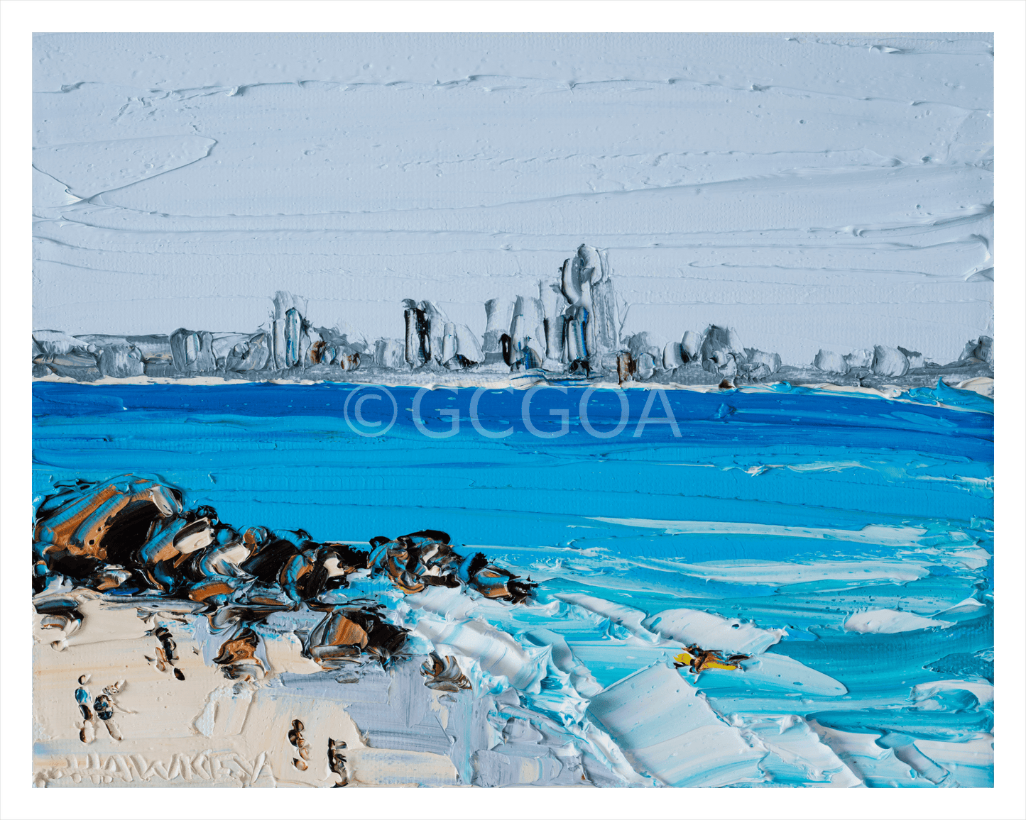 Burleigh View - Fine Art Print - Gold Coast Gallery Of ArtAngela Hawkey