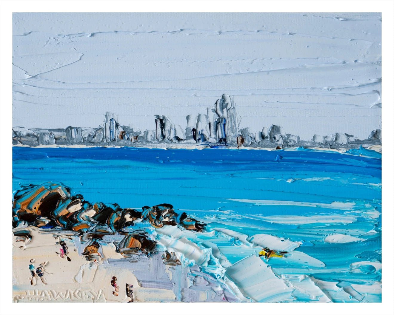 Burleigh View - Fine Art Print - Gold Coast Gallery Of ArtAngela Hawkey