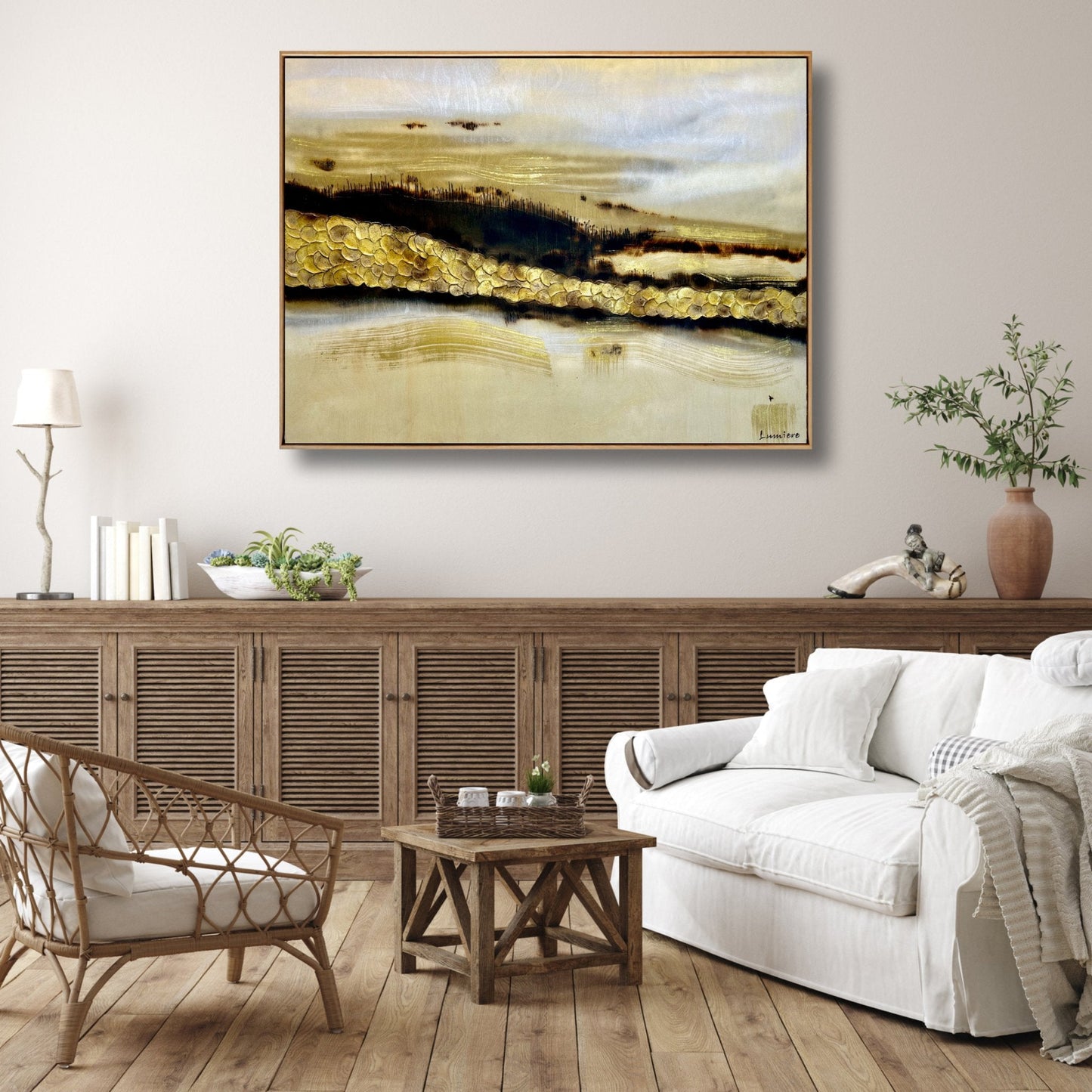 Burnished Illumination by Lumière - Gold Coast Gallery Of ArtDeborah Lang