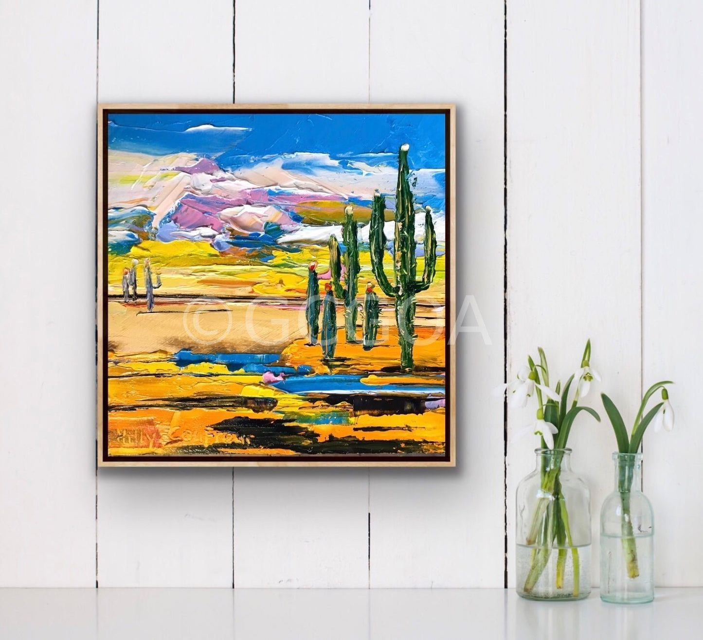 Cactus Landscape 2 - Gold Coast Gallery Of ArtHilly Coufreur