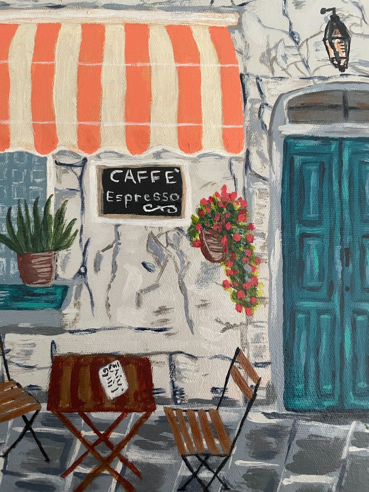 Caffè Culture - Original Art - Gold Coast Gallery Of ArtCath Michael