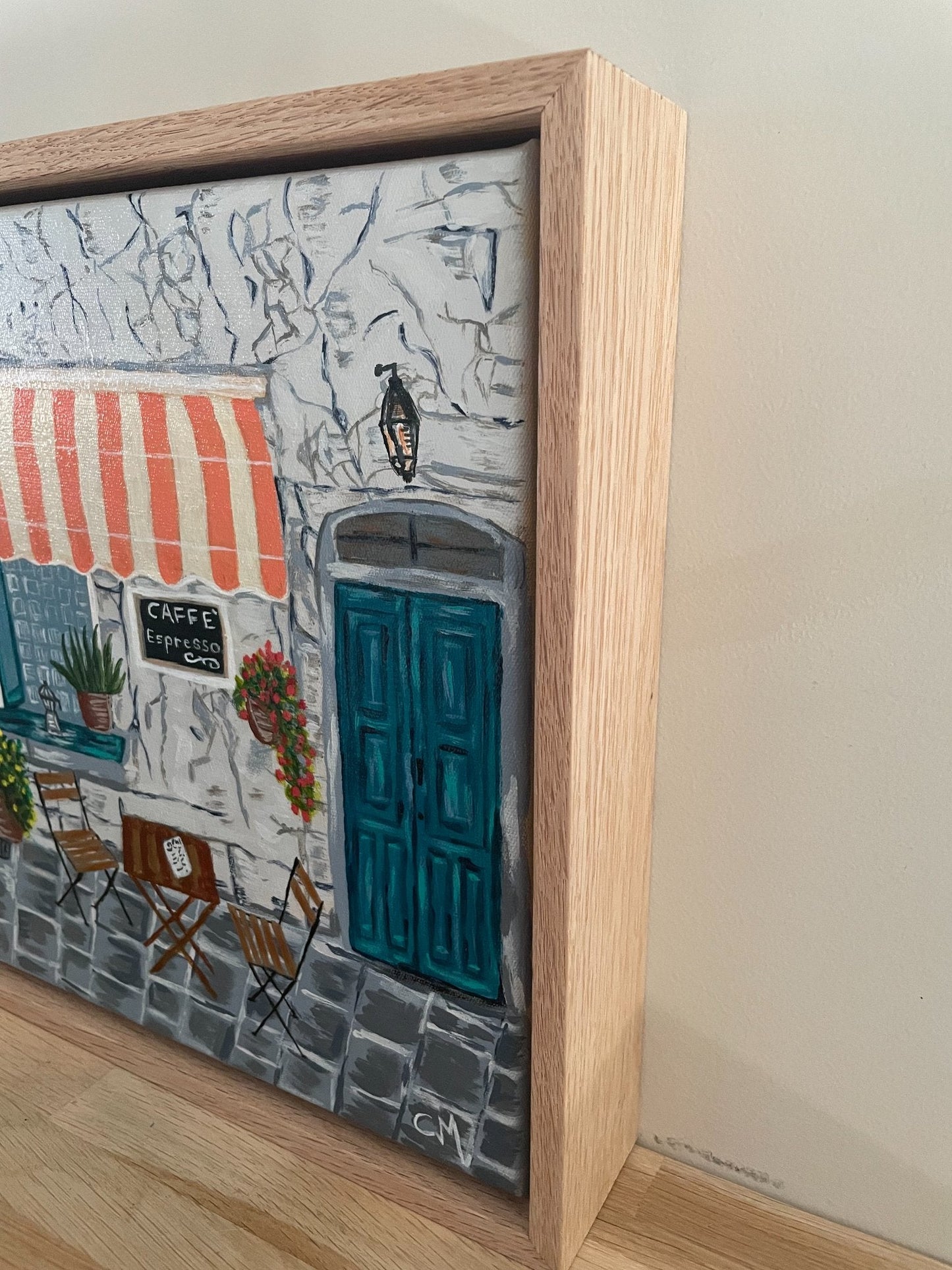 Caffè Culture - Original Art - Gold Coast Gallery Of ArtCath Michael