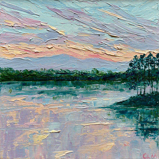 Calm Reflections - Original Art - Gold Coast Gallery Of ArtCharlotte Moore
