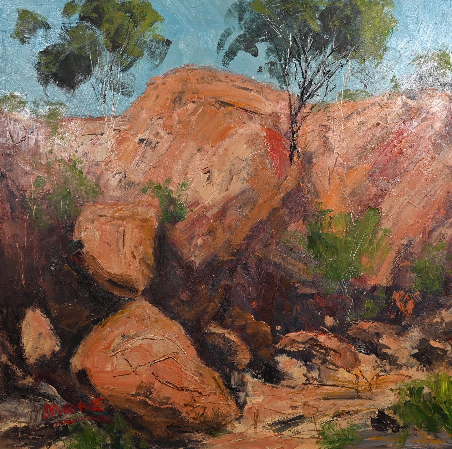 Carnarvon Gorge Walk - Gold Coast Gallery Of ArtRod Moore