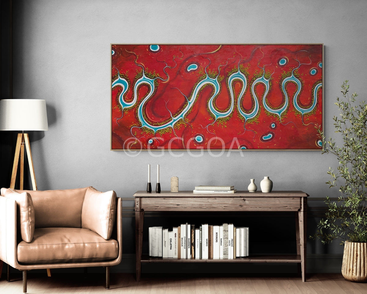 Carried By The Flow Of Feeling - Gold Coast Gallery Of ArtTania Chanter