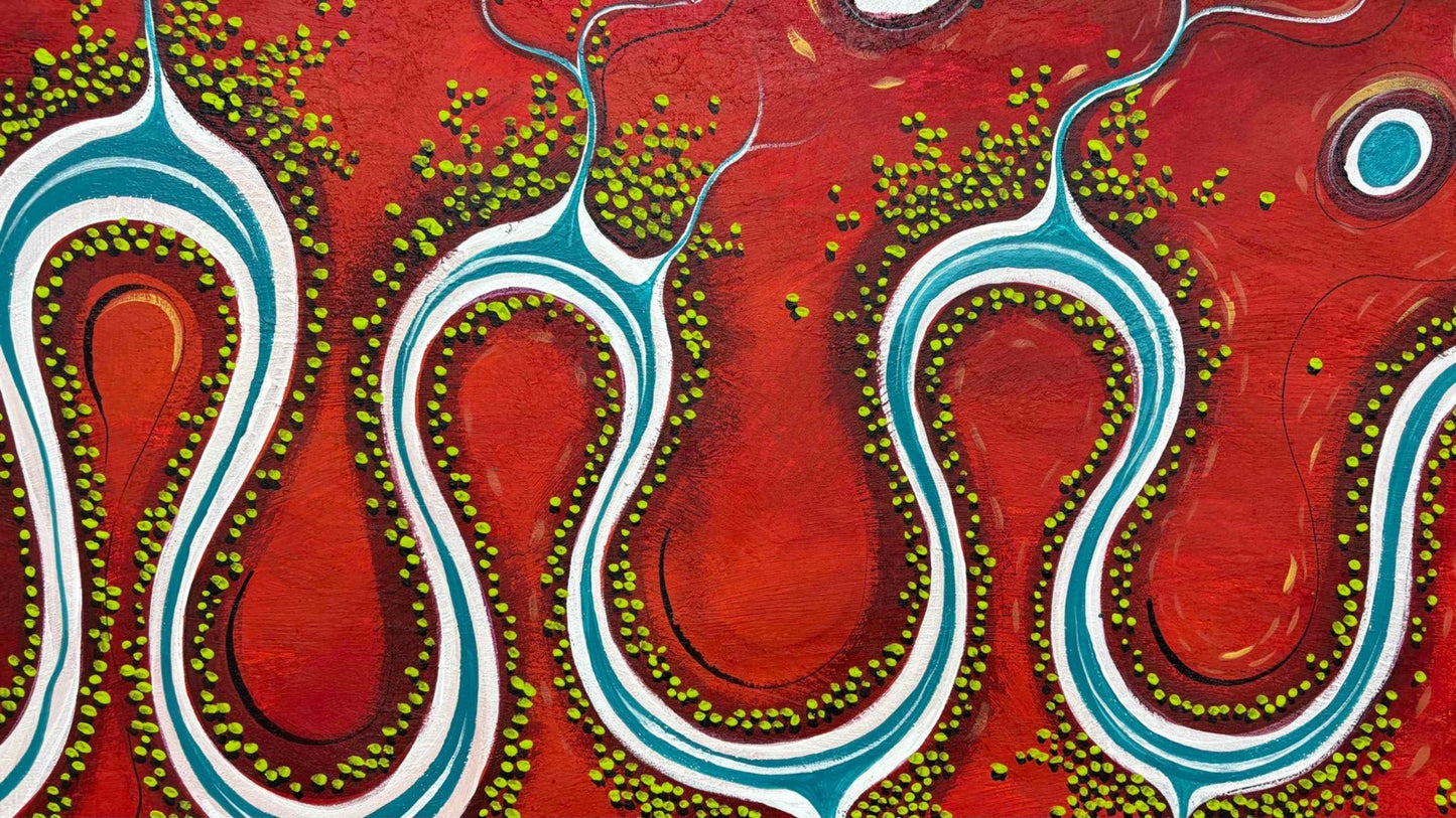 Carried By The Flow Of Feeling - Gold Coast Gallery Of ArtTania Chanter