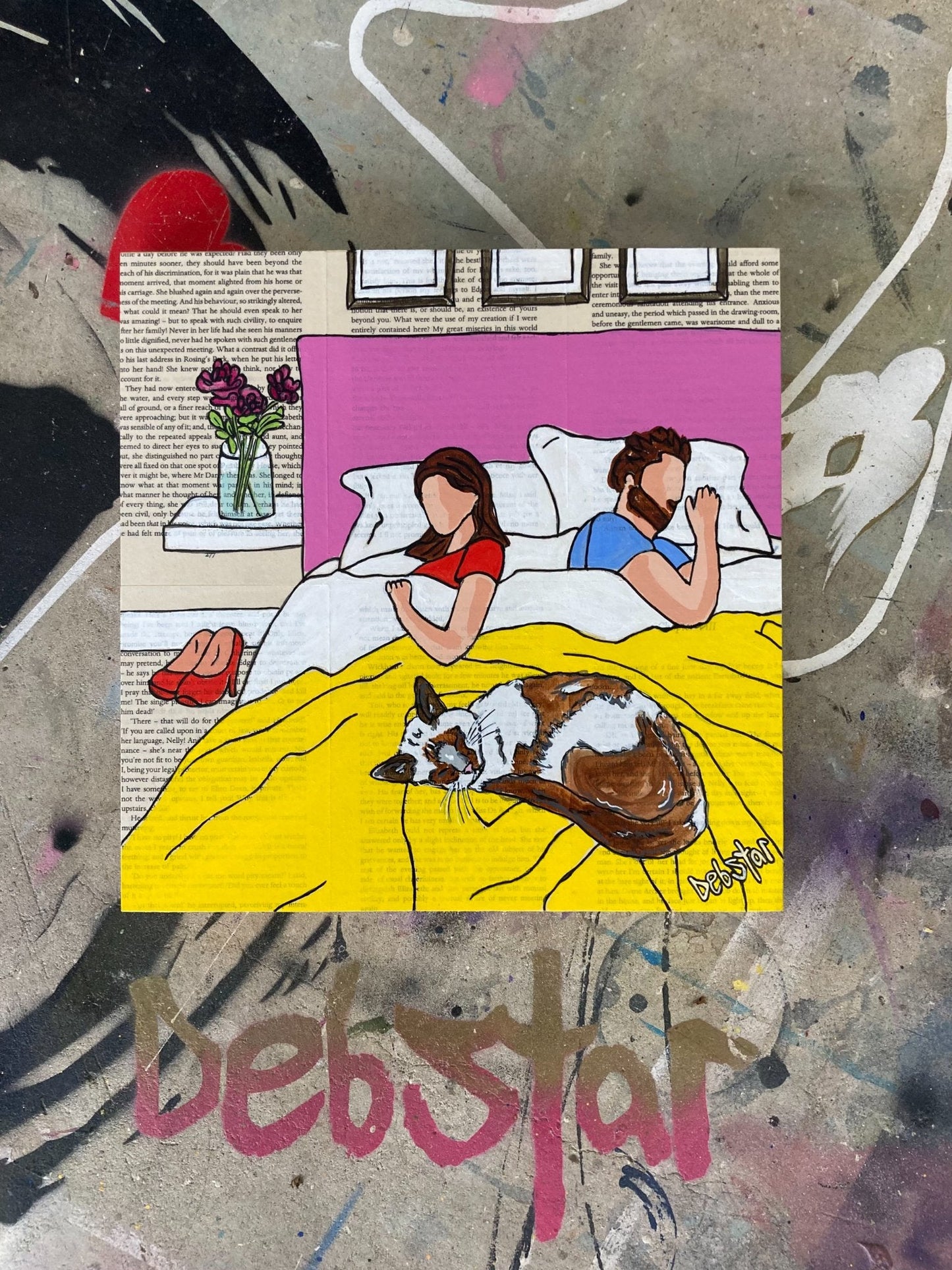 Cat Capers - Bedtime - Gold Coast Gallery Of ArtDeborah Lang