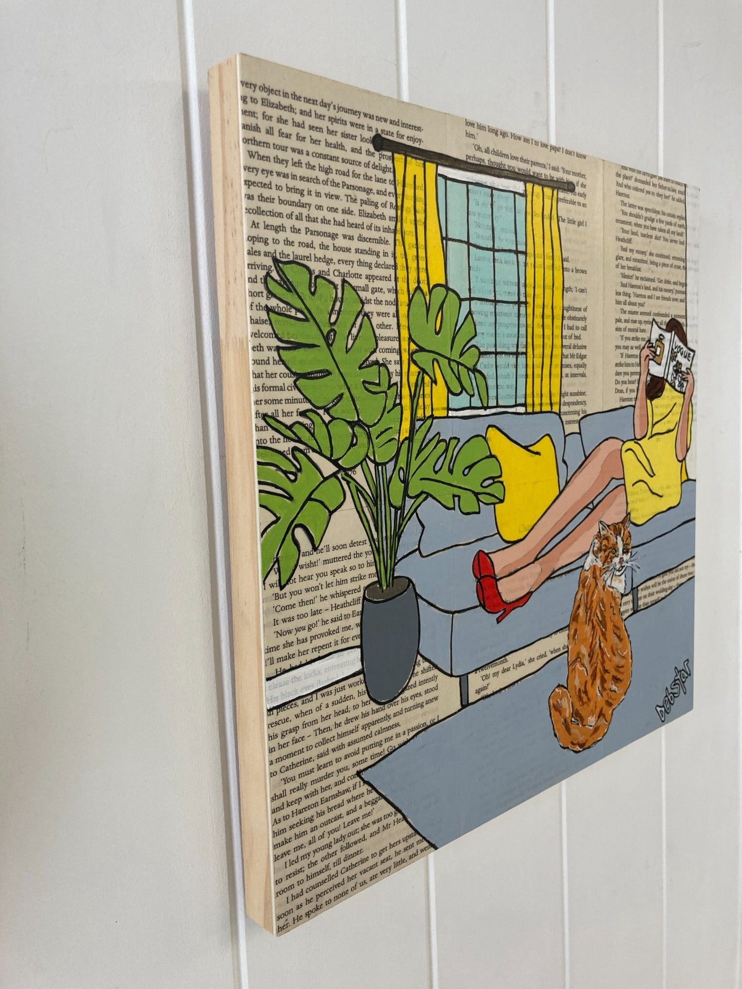 Cat Capers - Lounging - Gold Coast Gallery Of ArtDeborah Lang