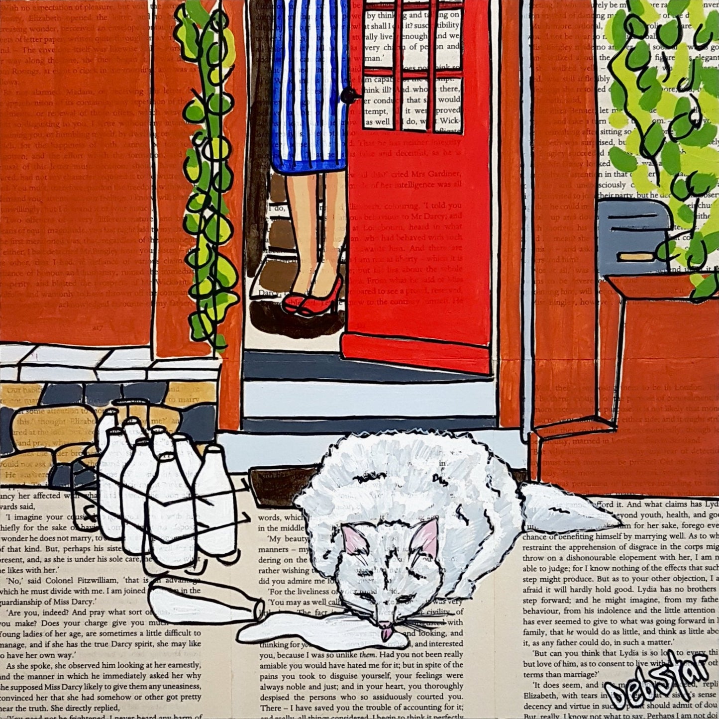 Cat Capers - Milko - Gold Coast Gallery Of ArtDeborah Lang