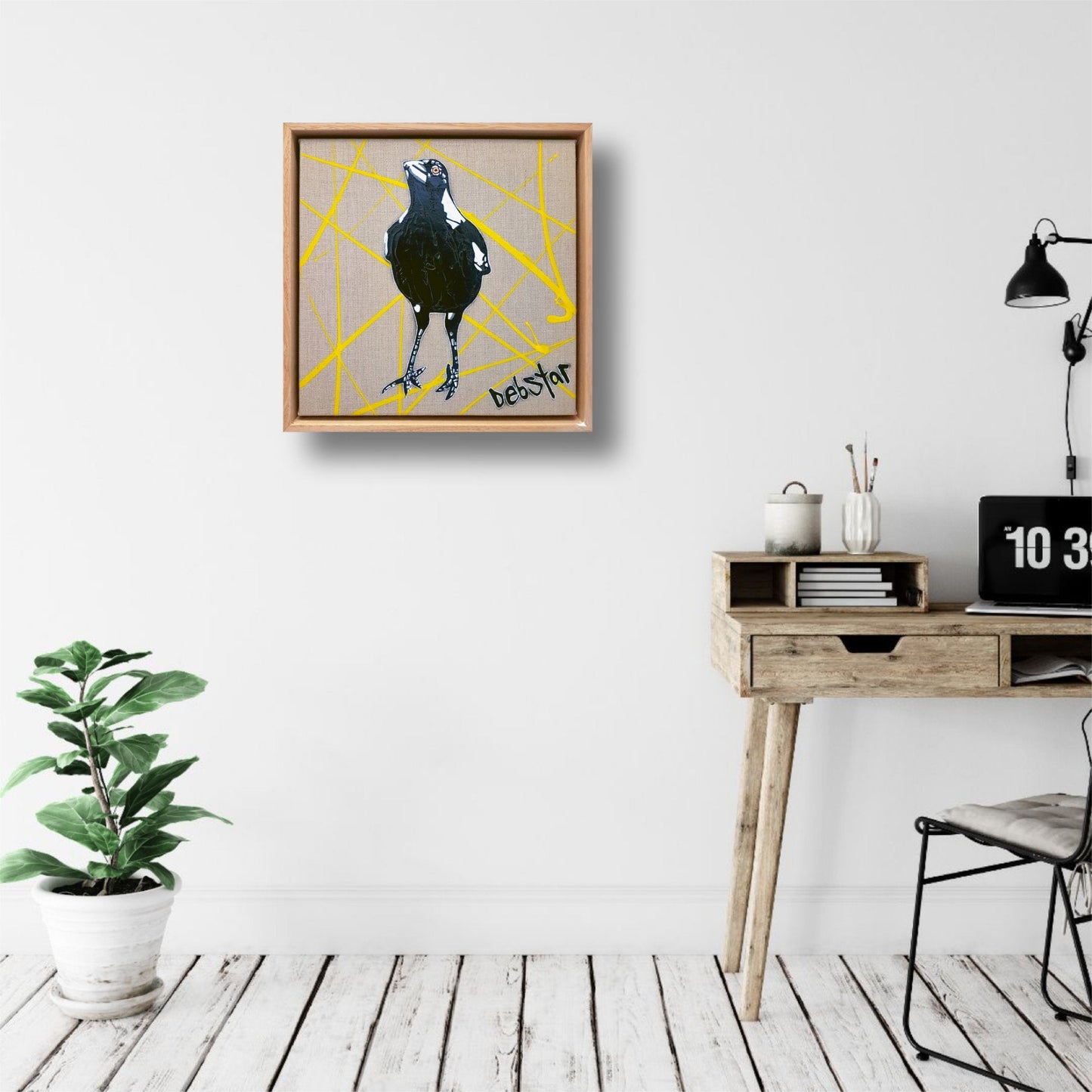 Cheeky Magpie! 4 - Original Art - Gold Coast Gallery Of ArtDeborah Lang