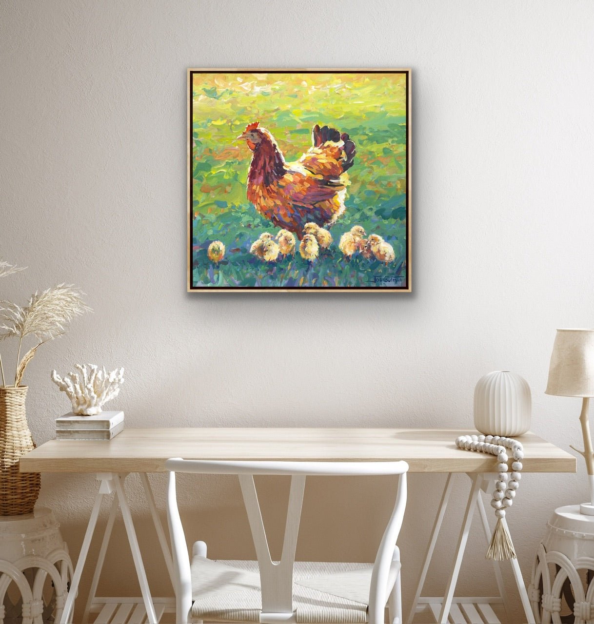 Chickens 3 - Gold Coast Gallery Of ArtJos Coufreur