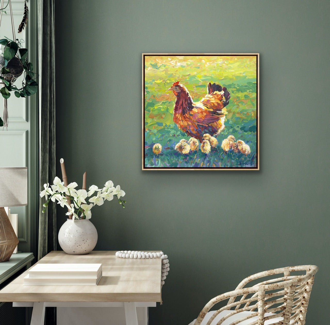Chickens 3 - Gold Coast Gallery Of ArtJos Coufreur