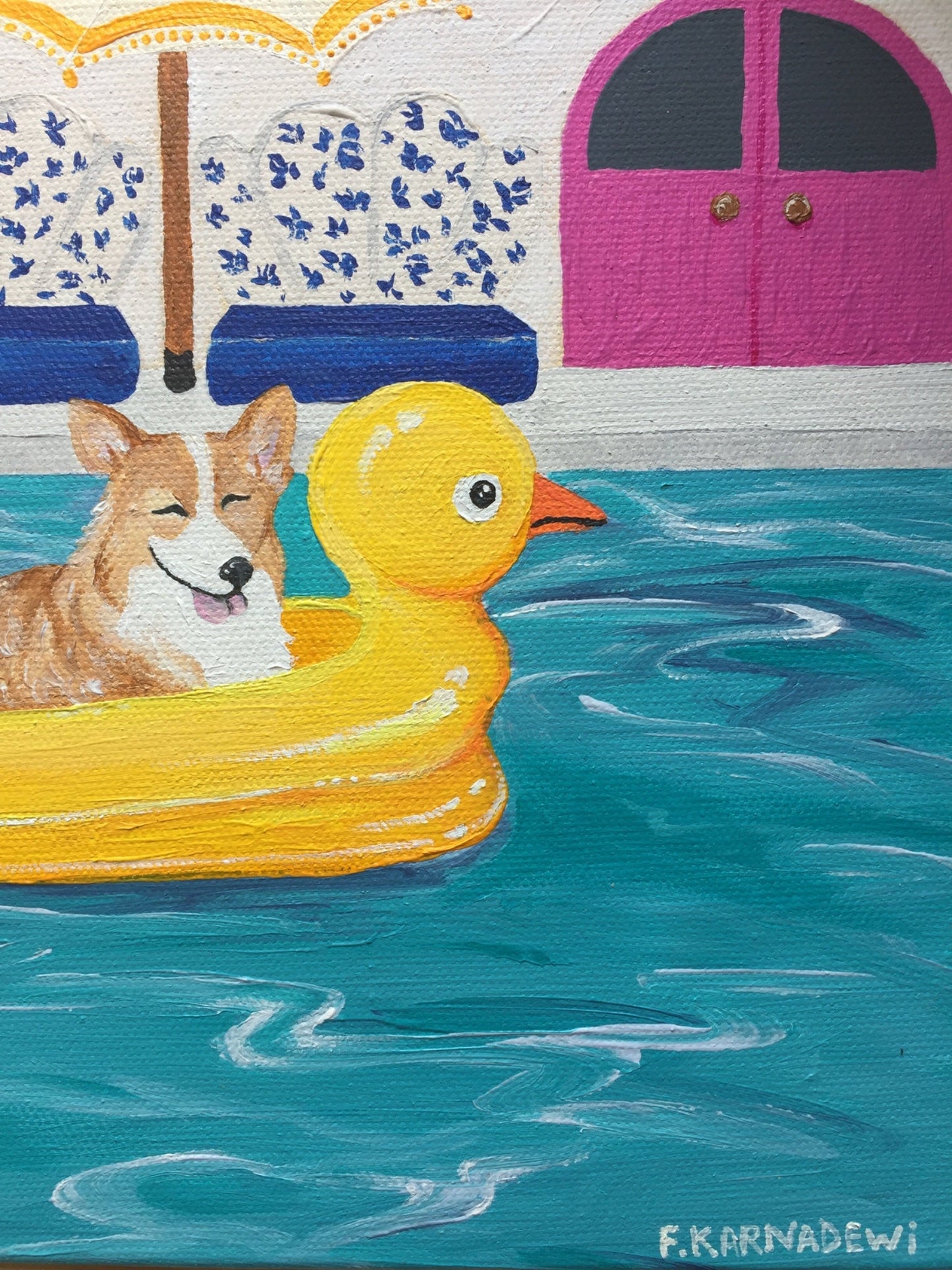 Chillin’ - Original Art - Gold Coast Gallery Of ArtFika Karnadewi
