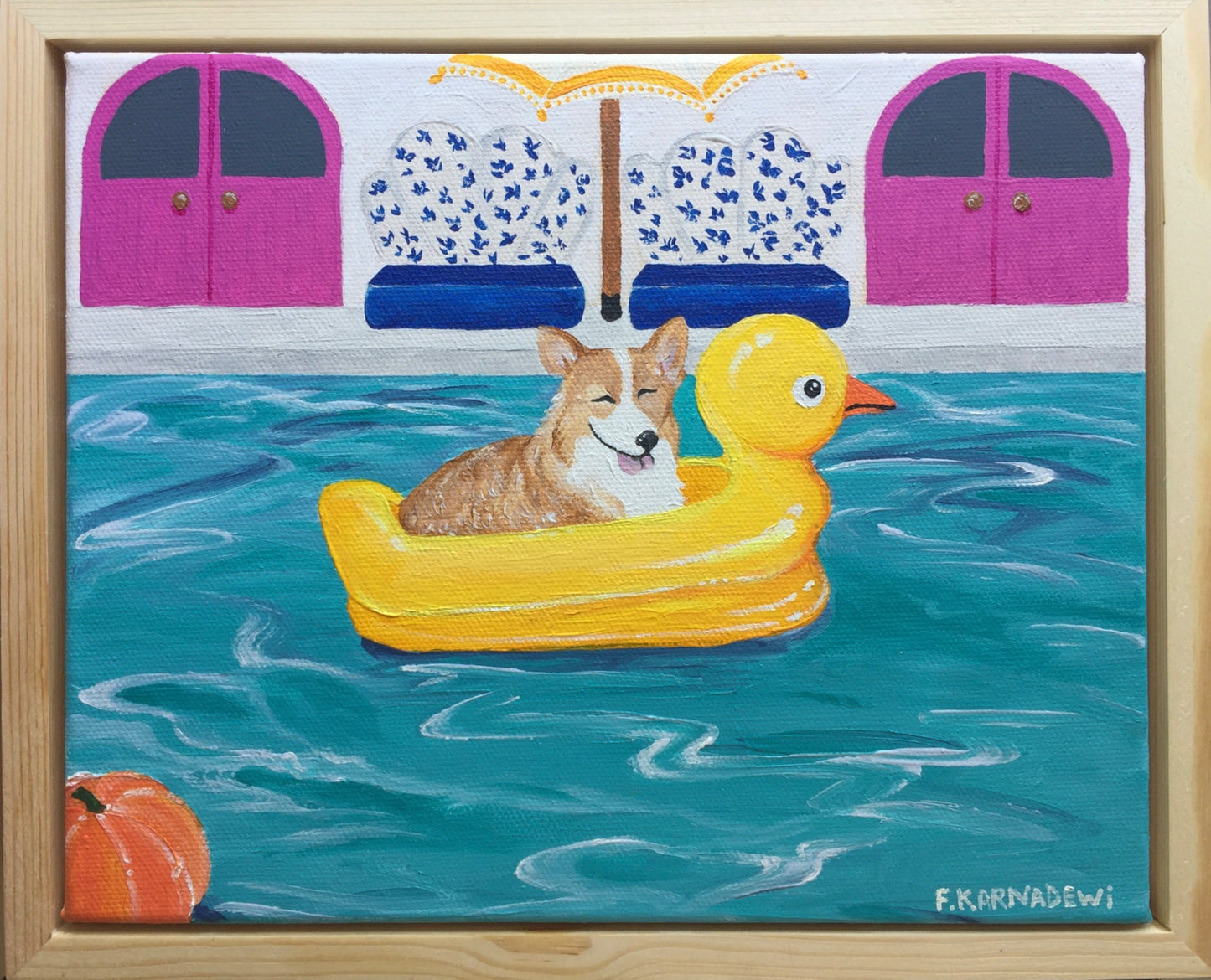 Chillin’ - Original Art - Gold Coast Gallery Of ArtFika Karnadewi