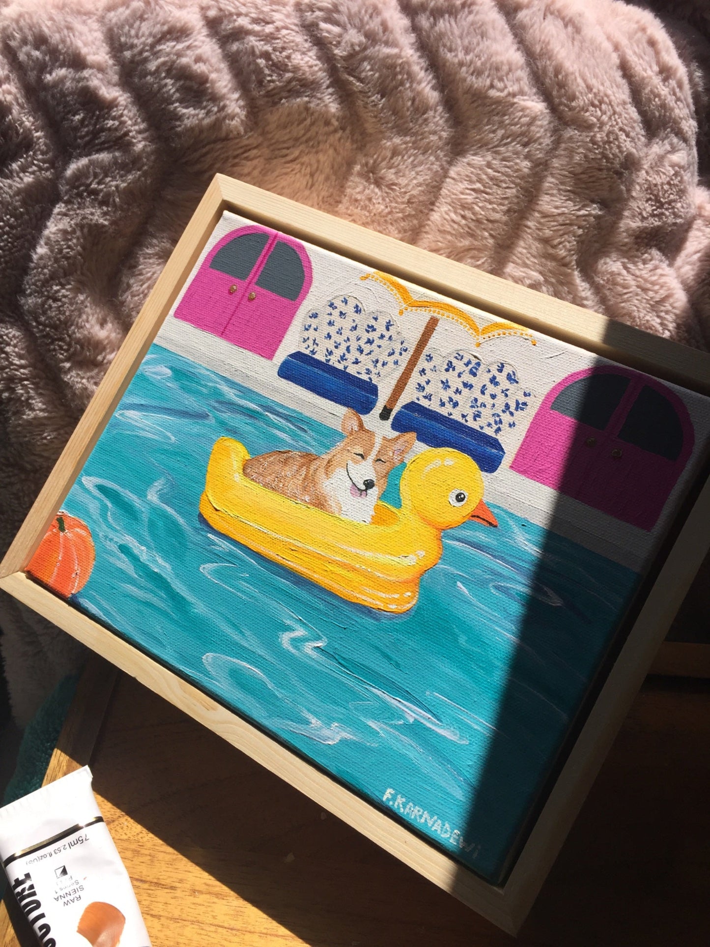 Chillin’ - Original Art - Gold Coast Gallery Of ArtFika Karnadewi