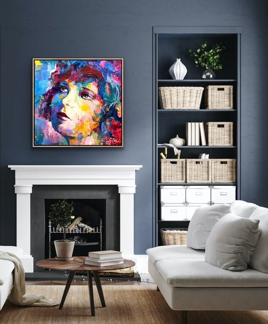 Clara Bow Movie Star - Original Art - Gold Coast Gallery Of ArtJos Coufreur