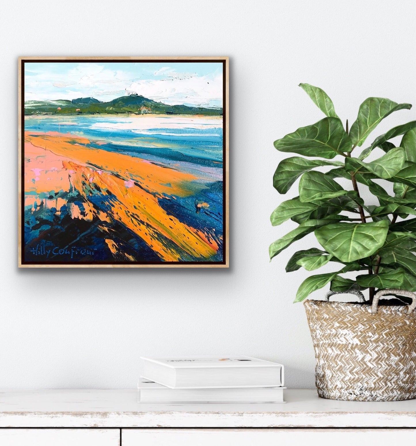 Clarence River - Plein Air - Gold Coast Gallery Of ArtHilly Coufreur