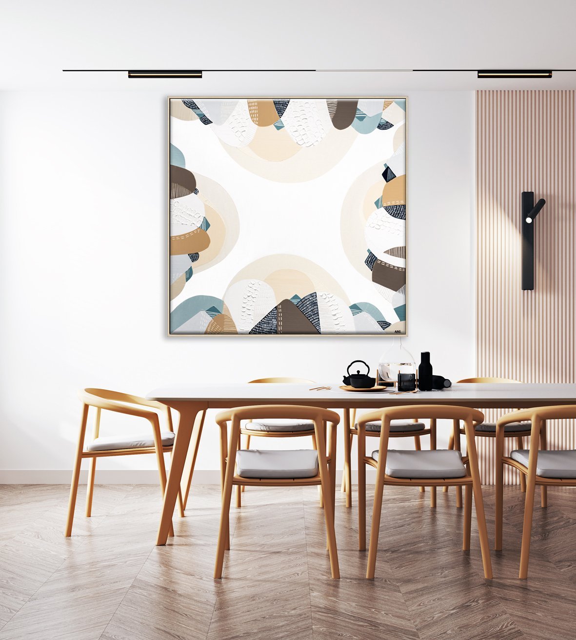 Coastal Bliss Painting by Ani Ipradjian - Gold Coast Gallery Of ArtAni Ipradjian