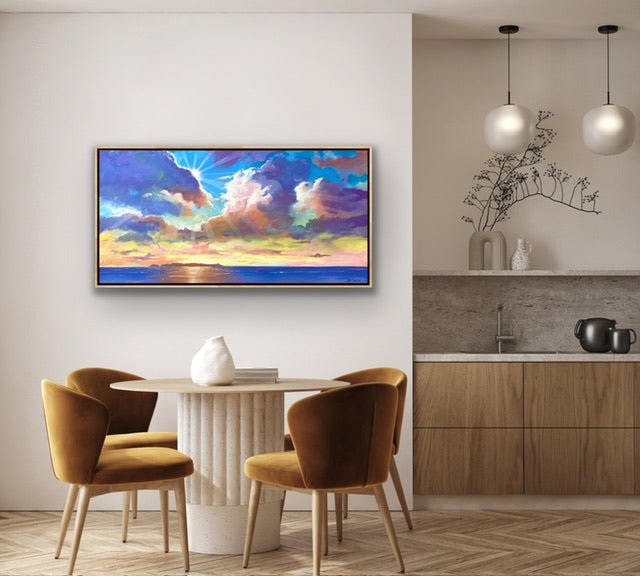Coastal Glow 2 - Original Art - Gold Coast Gallery Of ArtJos Coufreur