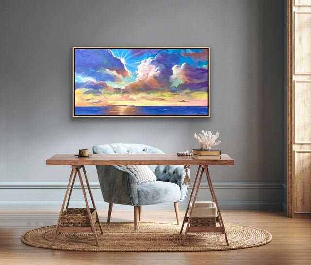 Coastal Glow 2 - Original Art - Gold Coast Gallery Of ArtJos Coufreur