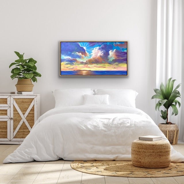 Coastal Glow 2 - Original Art - Gold Coast Gallery Of ArtJos Coufreur