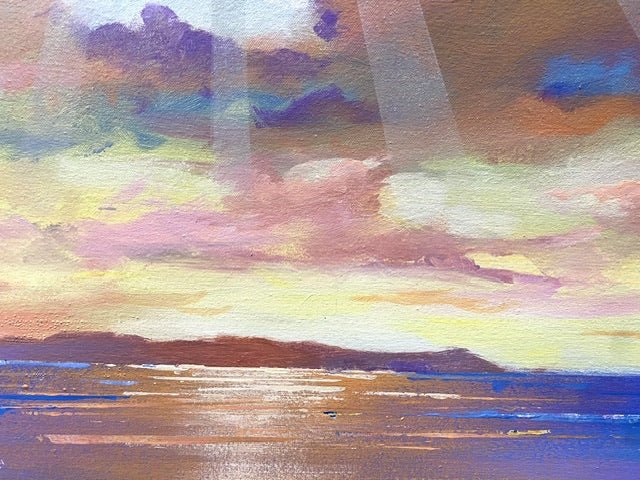 Coastal Glow 2 - Original Art - Gold Coast Gallery Of ArtJos Coufreur