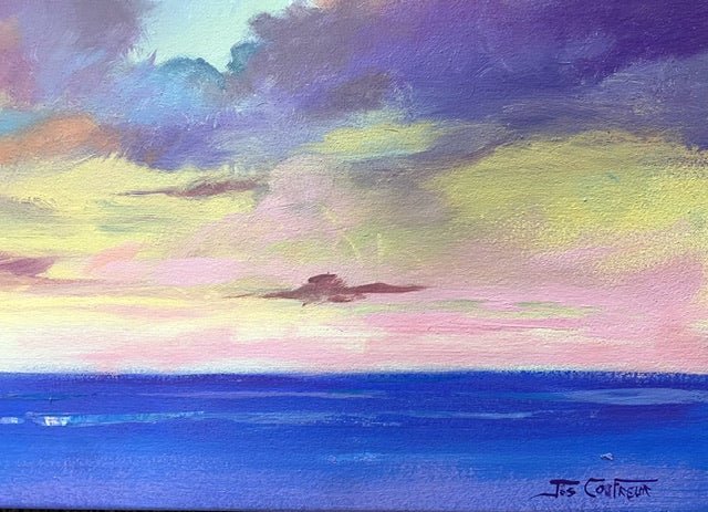 Coastal Glow 2 - Original Art - Gold Coast Gallery Of ArtJos Coufreur