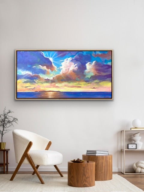 Coastal Glow 2 - Original Art - Gold Coast Gallery Of ArtJos Coufreur