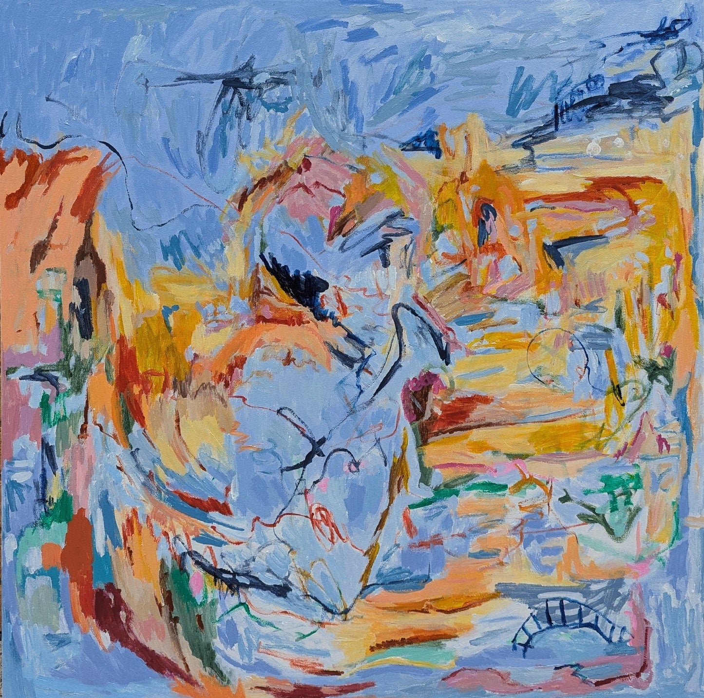Coastal Reverie - Original Art - Gold Coast Gallery Of ArtAlpana Rai