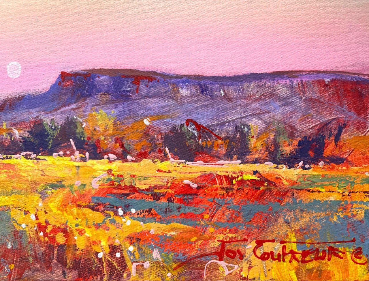 Cockburn Ranges 2 - Original Art - Gold Coast Gallery Of ArtJos Coufreur
