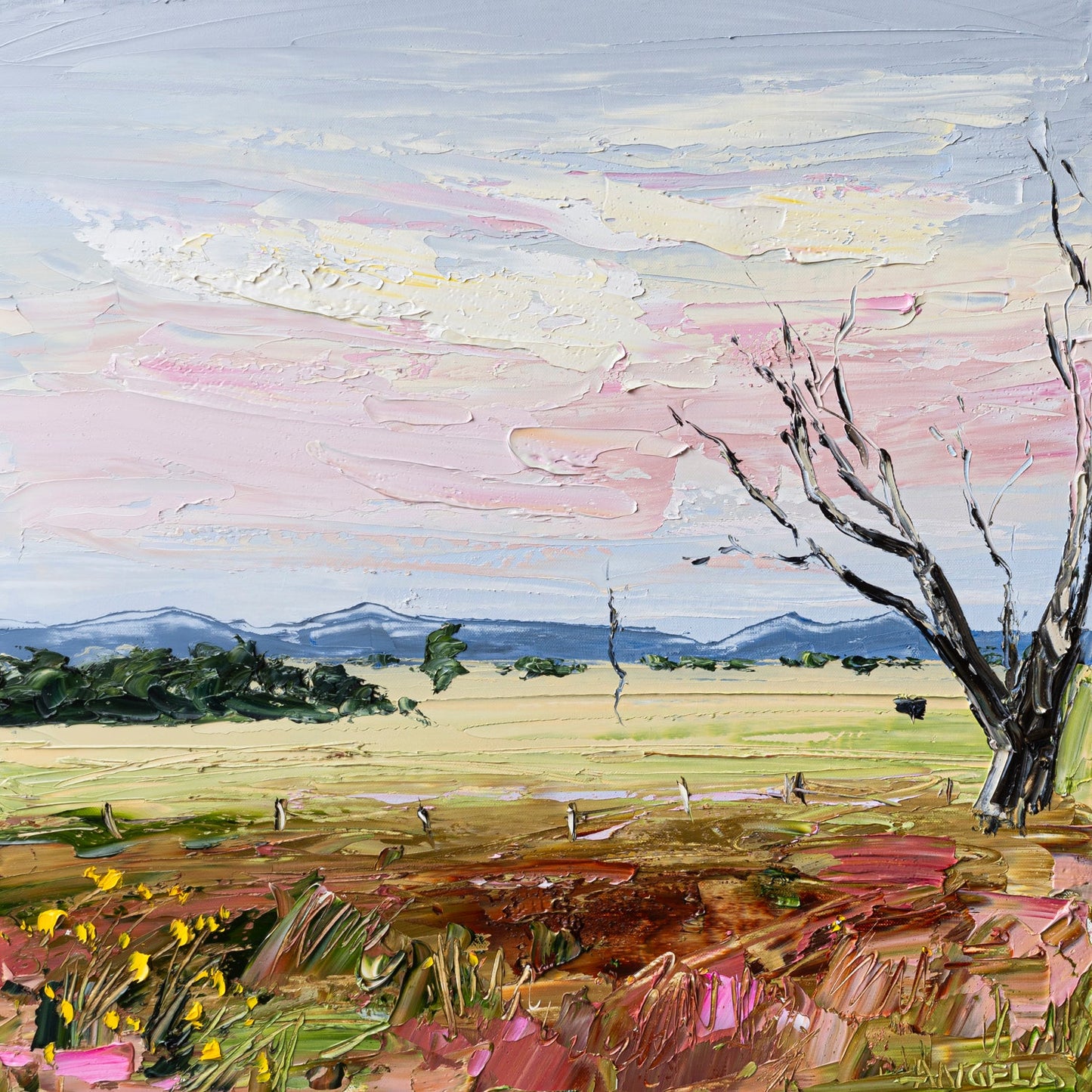 Commission for Jane - The Farm - Gold Coast Gallery Of ArtAngela Hawkey